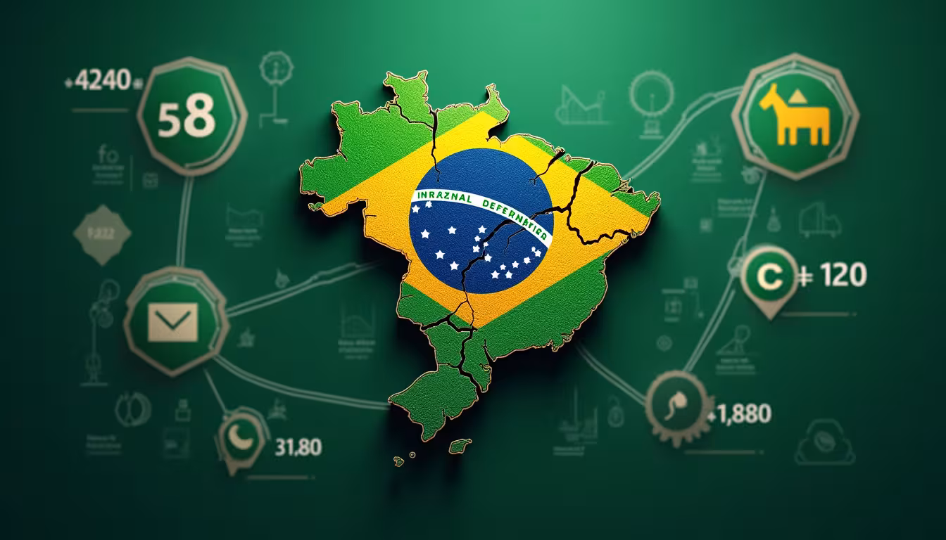 WhatsApp Brasil 2026: 25 Estatísticas Chave