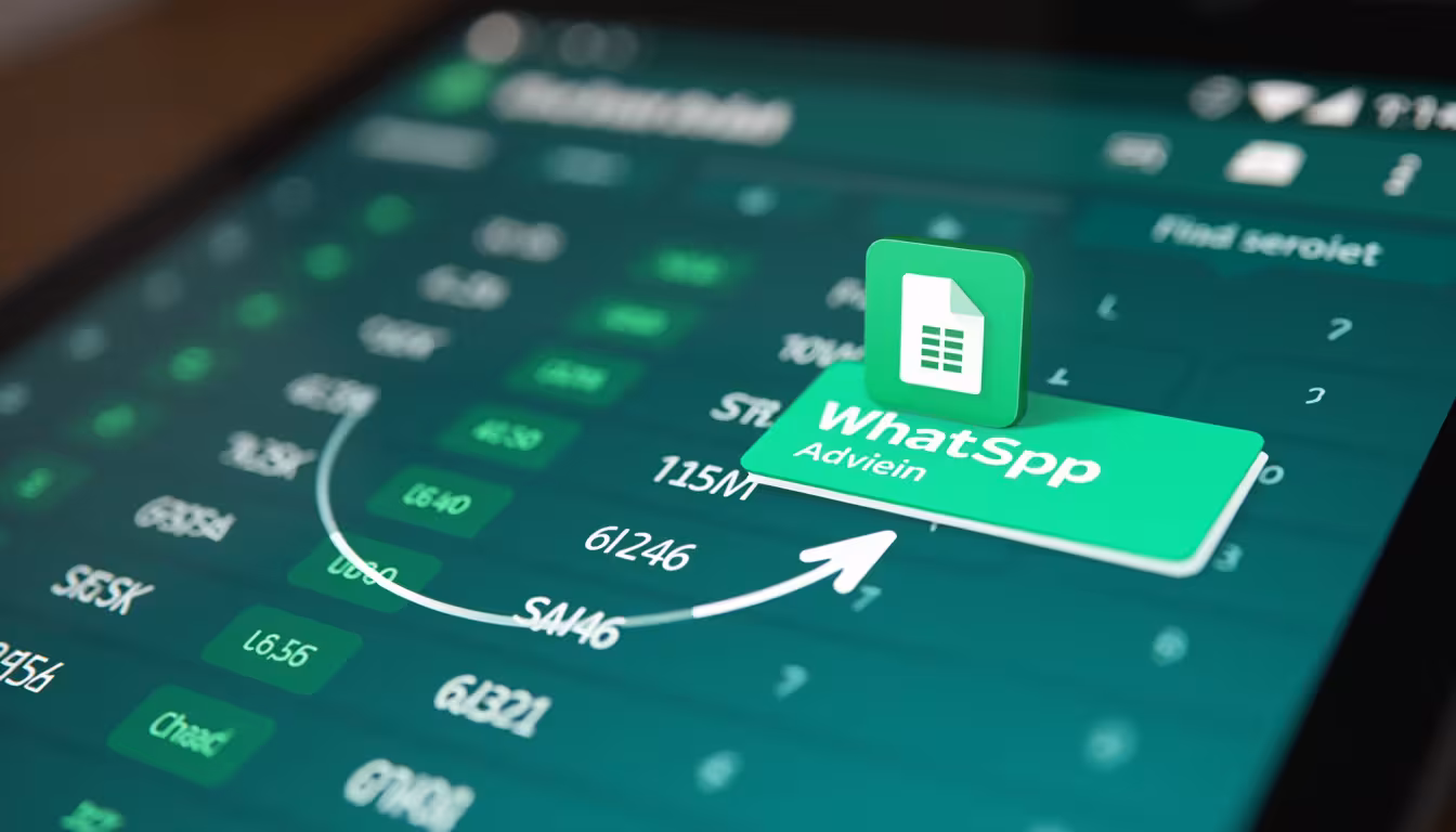 WhatsApp + Google Planilhas: Automação Fácil