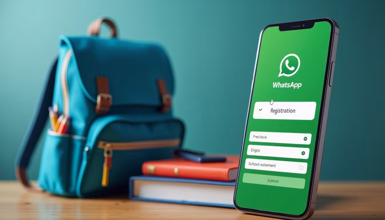 Volta às Aulas: Matrículas pelo WhatsApp
